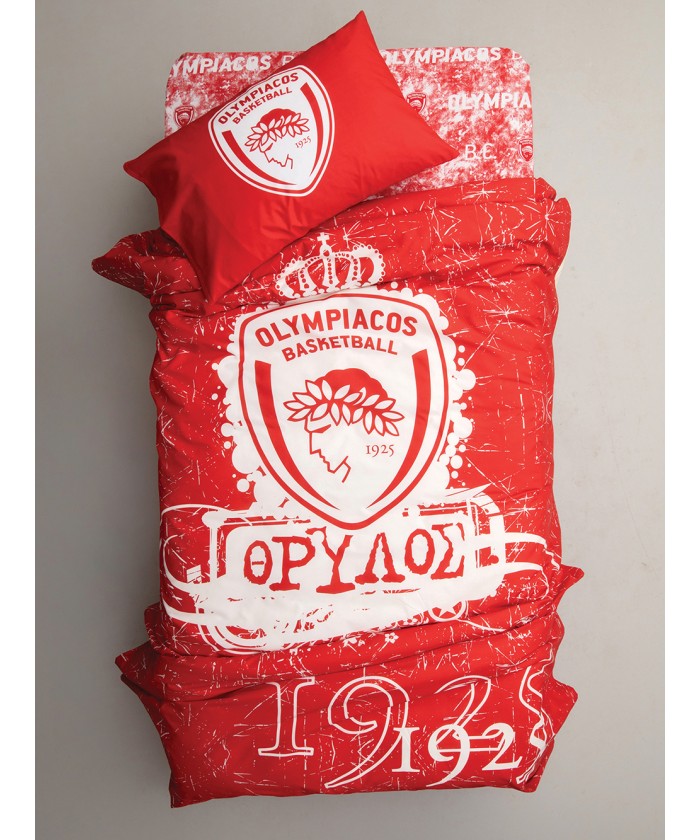 Ζεύγος Μαξιλαροθήκες Olympiacos B.C. 50x75 BC7
