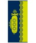 Πετσέτα Θαλάσσης Beach Collection 75x150 NV8