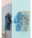 Μπουρνούζι με Κουκούλα Kids Bath SUPER DUDE CIEL 10-12