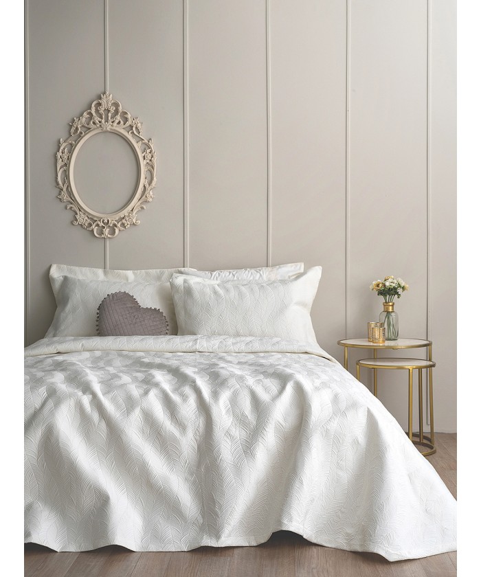 Σετ Κουβερλί & Σεντόνια Wedding Collection 240x260 WEL015 IVORY