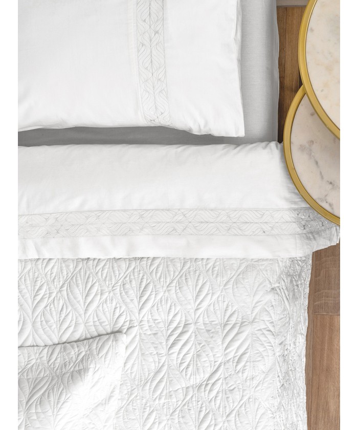 Σετ Κουβερλί & Σεντόνια Wedding Collection 240x260 WEL016 WHITE