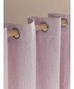 Κουρτίνα Με Τρουκς 140x260 LORIA PINK