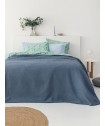 Κουβέρτα Πικέ 250x240 MARCIE STEEL