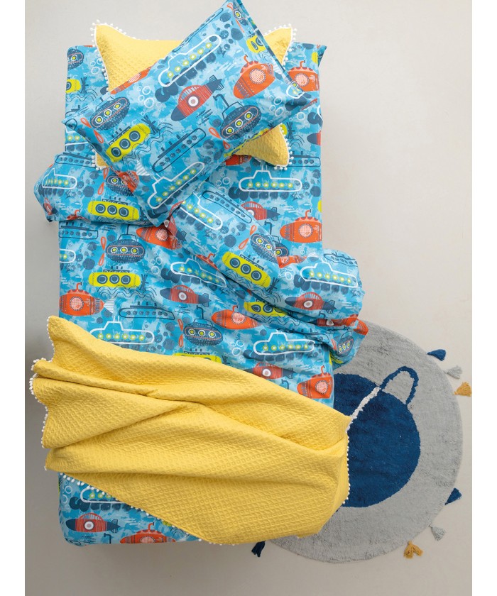 Κουβερλί Μονό 160x240 JUNIPER YELLOW