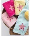 Σετ 4 Πετσετάκια Μπανιου Kids Bath 40x60 STARFISH