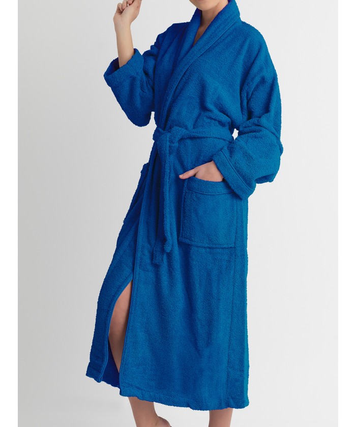 Μπουρνουζι Bath Collection GEM BLUE Medium