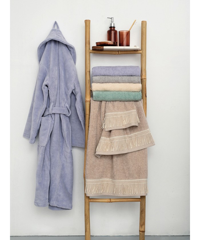 Μπουρνουζι-Ρόμπα Bath Collection SIMOUR LAVENDER X-Large
