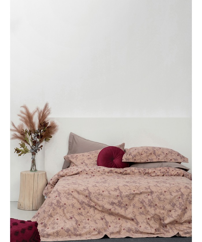 Σετ Μονά Σεντόνια Cosy Winter 170x265 CW282 Χωρίς Λάστιχο