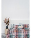 Σετ Μονά Σεντόνια Flannel Beauty 170x265 FB0219 Με Λάστιχο