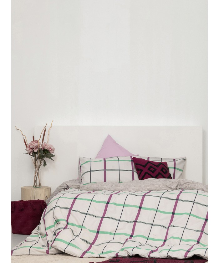 Σετ Μονά Σεντόνια Fashion Life 170x260 FL6164 Χωρίς Λάστιχο