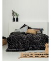 Κουβερτοπαπλωμα King Size 240x260 NADINE/2 COAL