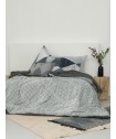 Κουβερτοπαπλωμα Υπέρδιπλο 220x240 DIONE GREY