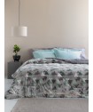 Κουβερτοπαπλωμα Υπέρδιπλο 220x240 BLAKE GREY