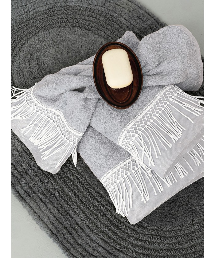 Σετ Πετσετες Towels Collection HARPER FOG