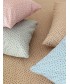 Ζεύγος Μαξιλαροθήκες Mix & Match 52x72 CONFETTI CIEL