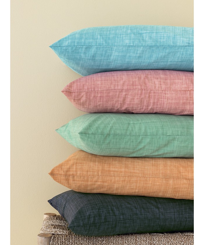 Ζεύγος Μαξιλαροθήκες Mix & Match 52x72 LINA DENIM