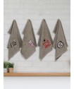 Σετ 4 Πετσέτες Κουζίνας Kitchen Towels 40x60 KT1