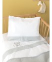 Σετ Σεντόνια Baby Joia 130X180 BJ532 GREY