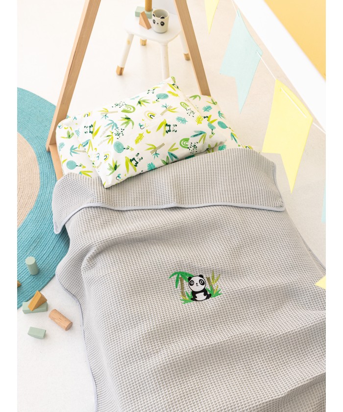 Κουβέρτα Πικέ Αγκαλιάς Baby Blankets 80x110 CANDY FOG