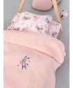 Κουβέρτα Πικέ Κούνιας Baby Blankets 100x150 CANDY PINK