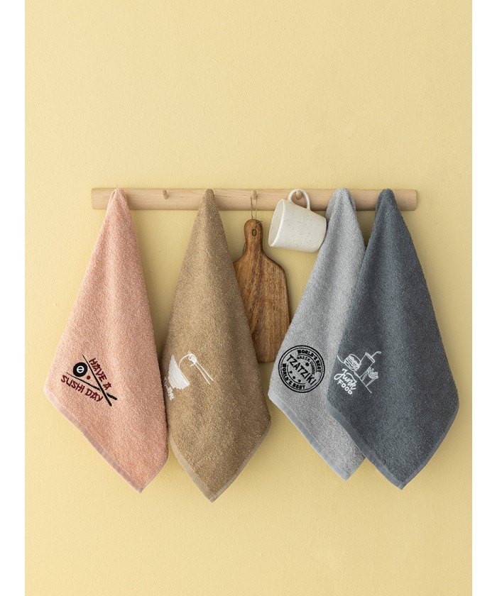 Σετ 4 Πετσέτες Κουζίνας Kitchen Towels 40x70 KT210