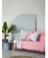 Ριχτάρι Τριθέσιου Καναπέ OBA PINK/GREY PINK/GREY
