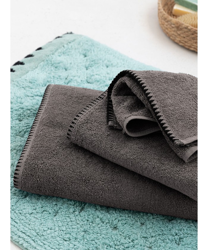 Πετσέτα Προσώπου Towels Collection 50x90 BROOKLYN COAL