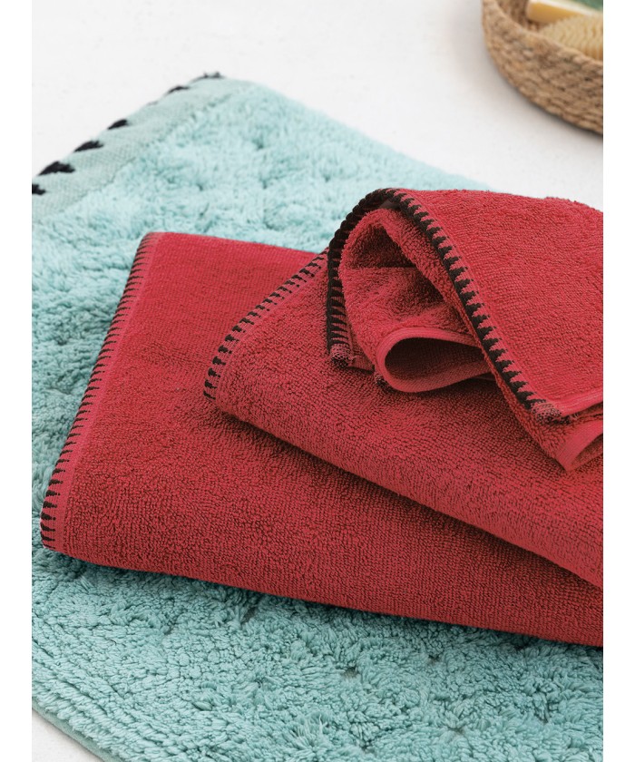 Πετσέτα Λουτρού Towels Collection 70x140 BROOKLYN RED