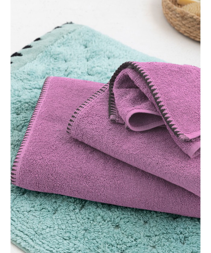Πετσέτα Λουτρού Towels Collection 70x140 BROOKLYN VIOLET