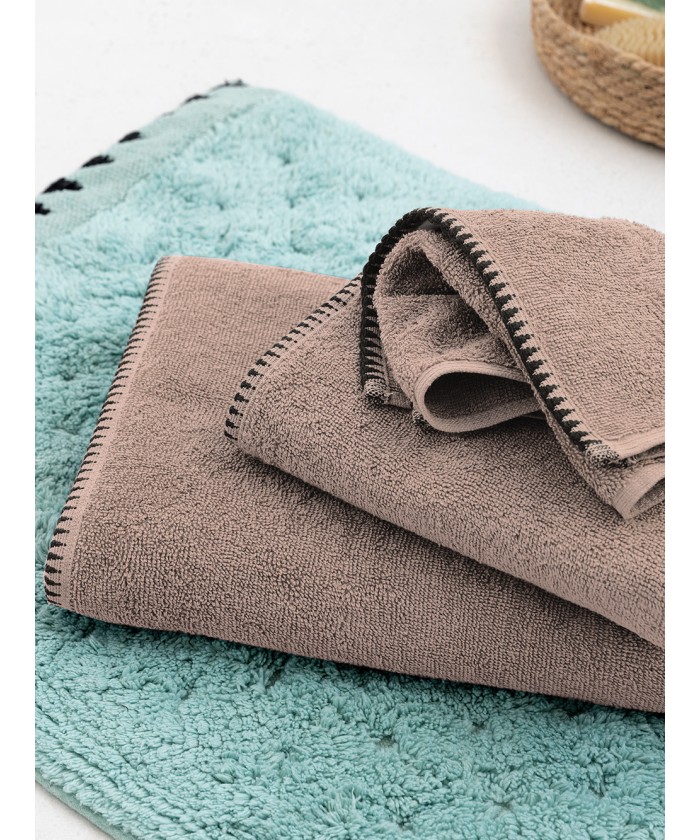 Πετσέτα Λουτρού Towels Collection 100x150 BROOKLYN TAUPE