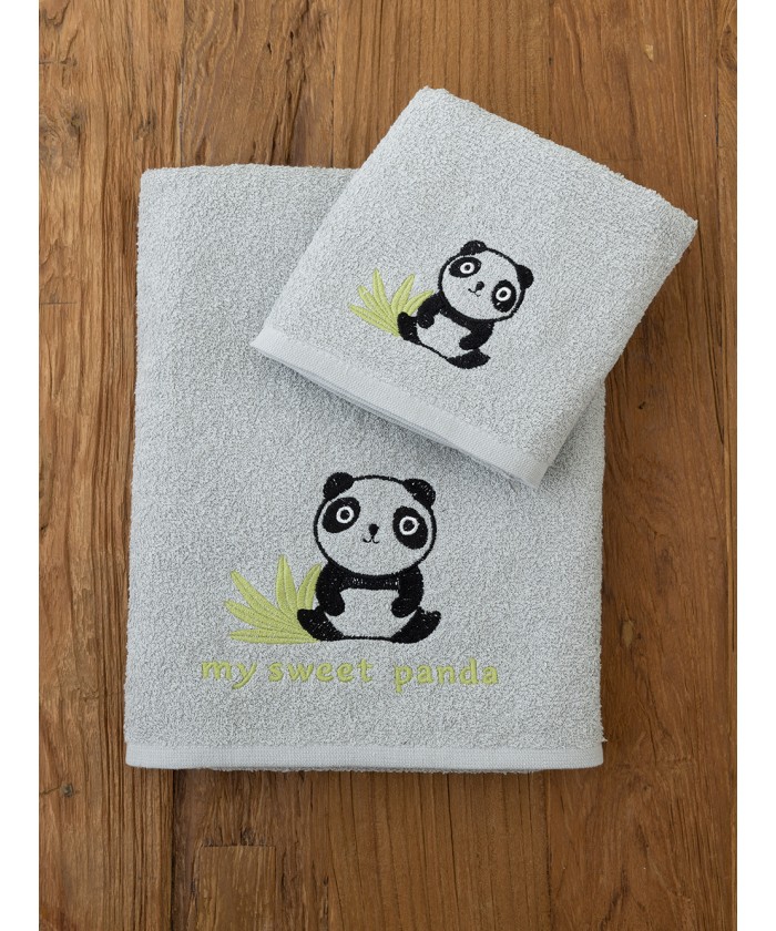 Σετ Παιδικές Πετσέτες Kids Bath PANDA