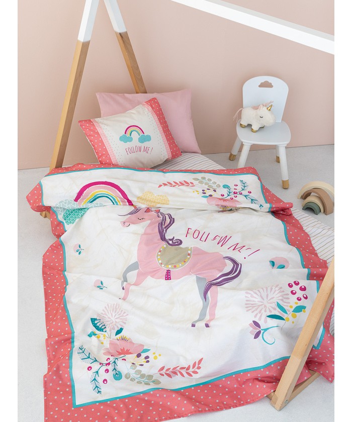 Σετ Σεντόνια Κούνιας Happy Baby 120x160 HB0598