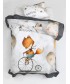 Σετ Σεντόνια Κούνιας Happy Baby 120x160 HB0601