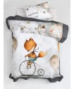 Σετ Σεντόνια Κούνιας Happy Baby 120x160 HB0601