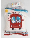 Σετ Σεντόνια Κούνιας Happy Baby 120x160 HB0605