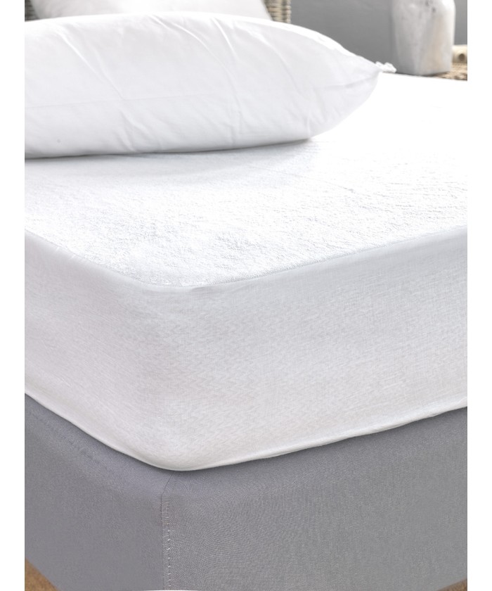 Βρεφικός Αδιάβροχος Σελτές 50x80 White Comfort TERRY WATERPROOF