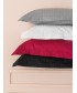 Ζεύγος Μαξιλαροθήκες Oxford 52x75 Sateen Riga BLACK