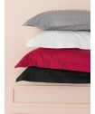 Ζεύγος Μαξιλαροθήκες Oxford 52x75 Sateen Riga BLACK