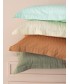 Ζεύγος Μαξιλαροθήκες Oxford 52x75 Sateen Riga MINT