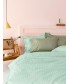 Σετ Παπλωματοθήκη Υπέρδιπλη 240x250 Sateen Riga MINT