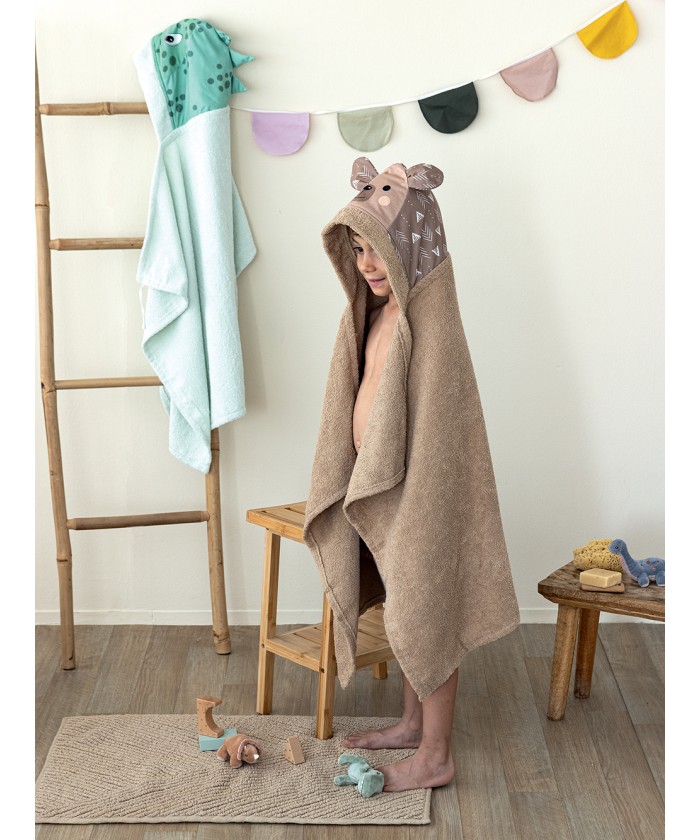 Παιδική πετσέτα με κουκούλα 70x120 TEDDY
