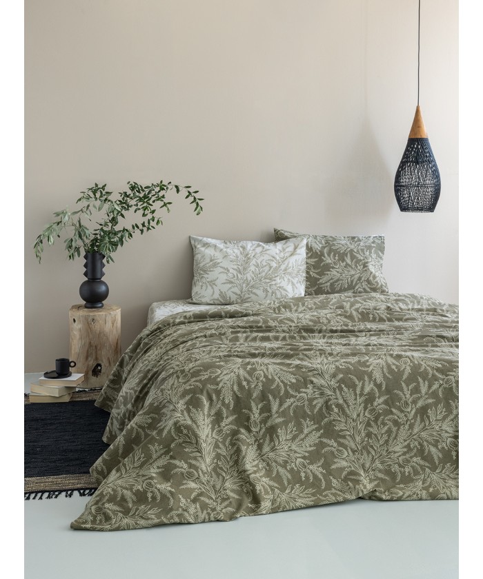 Σετ Μονά Σεντόνια Fashion Life 170x260 FL6216 Χωρίς Λάστιχο
