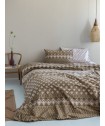 Σετ Υπέρδιπλα Σεντόνια Fashion Life 240x260 FL6218 Με Λάστιχο