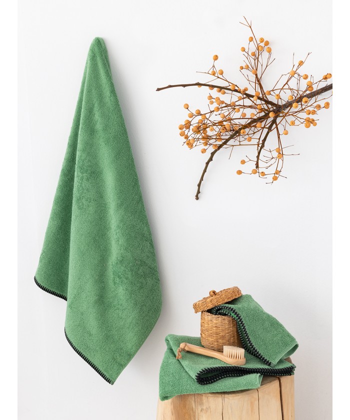 Σετ Πετσετες Towels Collection BROOKLYN GREEN