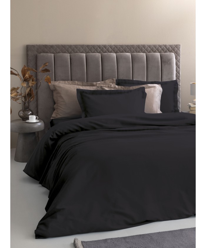 Σεντόνι Υπέρδιπλο 240x270 Posh Sateen BLACK