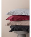 Ζεύγος Μαξιλαροθήκες Oxford 52x75 Posh Sateen GREY