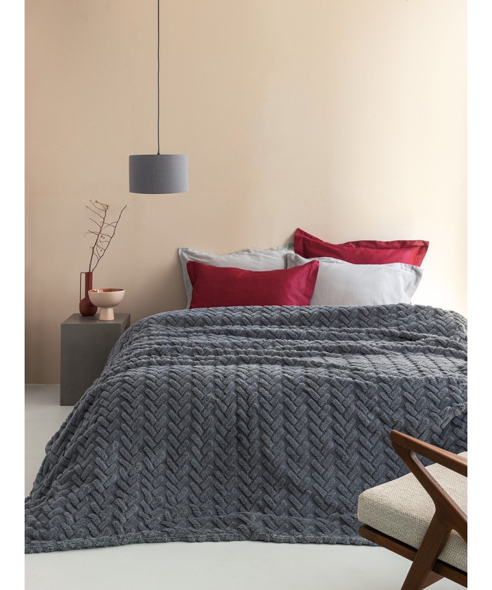 Κουβέρτα 220x240 ALEXA GREY