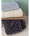 Κουβερτοπάπλωμα King size 240x260 NADINE/3 CREME