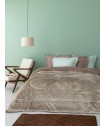 Κουβερτοπάπλωμα Μονό 160x240 CARPA TAUPE