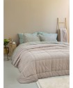 Γούνα με γέμιση Μονή 160x220 ETTA SAND